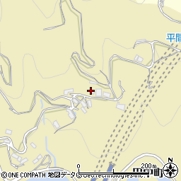 長崎県長崎市田中町2453周辺の地図