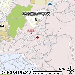 長崎県長崎市高尾町15周辺の地図