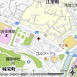 長崎県警察本部油木別館周辺の地図