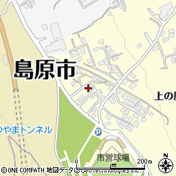 長崎放送株式会社　島原放送局周辺の地図