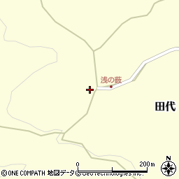 熊本県上益城郡御船町田代6562周辺の地図