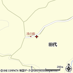 熊本県上益城郡御船町田代6572周辺の地図