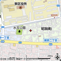フェルティ昭和町周辺の地図