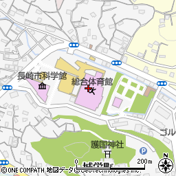 長崎県立総合体育館周辺の地図
