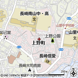 長崎県長崎市上野町18周辺の地図