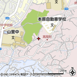 長崎県長崎市高尾町10-17周辺の地図