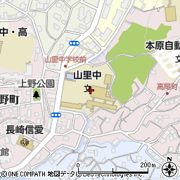 長崎県長崎市高尾町4周辺の地図