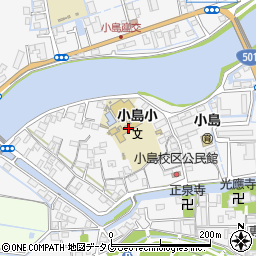 熊本市立小島小学校周辺の地図