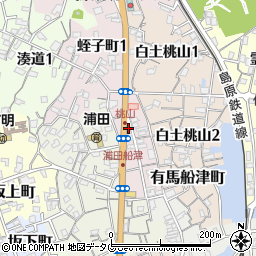 浜田商店周辺の地図