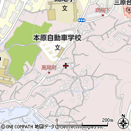 長崎県長崎市高尾町34-3周辺の地図