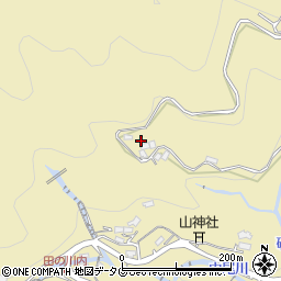 長崎県長崎市田中町2997周辺の地図