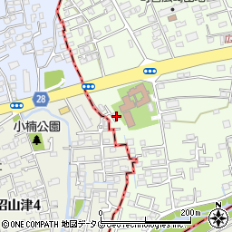 熊本県上益城郡益城町広崎780周辺の地図