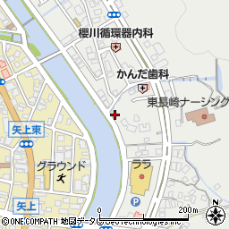 長崎県長崎市東町1909周辺の地図