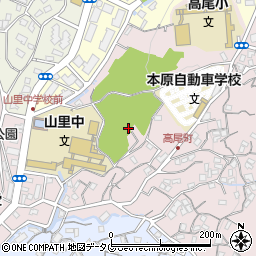 長崎県長崎市高尾町5周辺の地図