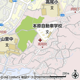 長崎県長崎市高尾町9周辺の地図
