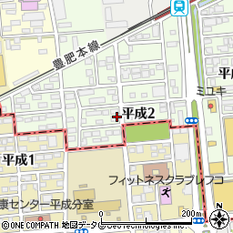 株式会社ハウスメイトマネジメント　熊本支店周辺の地図