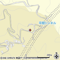 長崎県長崎市田中町2417周辺の地図