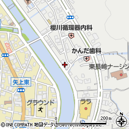 長崎県長崎市東町1923周辺の地図