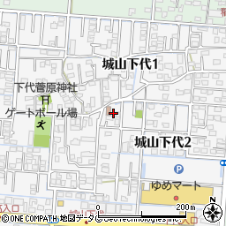 下代菅原神社公園周辺の地図