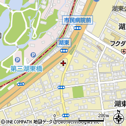 株式会社お菓子の香梅　湖東店周辺の地図