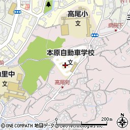 長崎県長崎市高尾町8周辺の地図