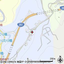 長崎県諫早市飯盛町里2104周辺の地図