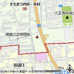 セブン‐イレブン　熊本八王子団地入口店周辺の地図