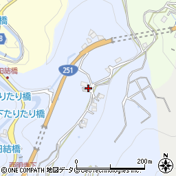 長崎県諫早市飯盛町里2166周辺の地図