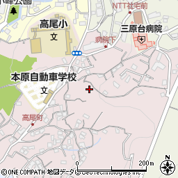 長崎県長崎市高尾町37周辺の地図