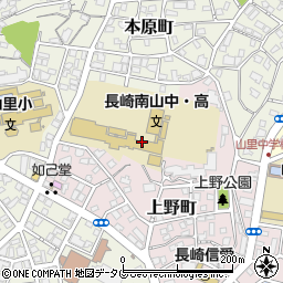 長崎県長崎市上野町25周辺の地図