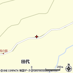 熊本県上益城郡御船町田代6620周辺の地図