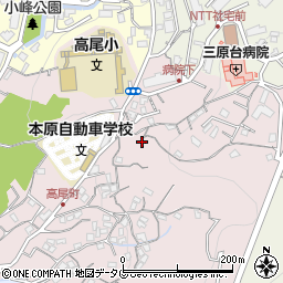 長崎県長崎市高尾町37-26周辺の地図