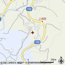 長崎県長崎市上浦町21周辺の地図