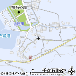 長崎県雲仙市千々石町乙876周辺の地図