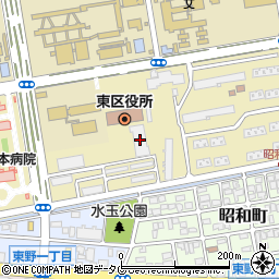 軽自動車検査協会熊本事務所周辺の地図