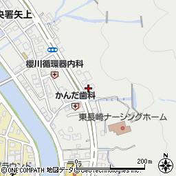 長崎県長崎市東町1873-8周辺の地図