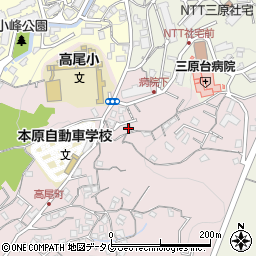 長崎県長崎市高尾町38-18周辺の地図
