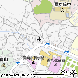 長崎県長崎市油木町13-7周辺の地図