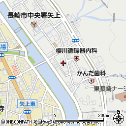 長崎県長崎市東町1930-2周辺の地図