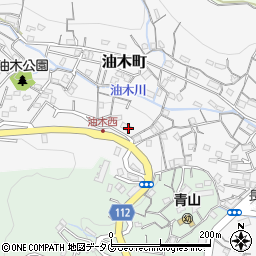 長崎県長崎市油木町43周辺の地図