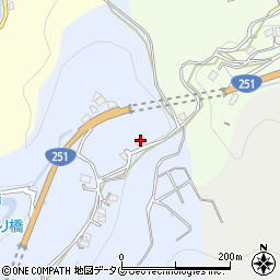 長崎県諫早市飯盛町里2149-2周辺の地図