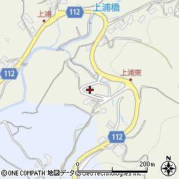 長崎県長崎市上浦町21-7周辺の地図