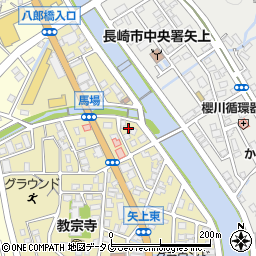 長崎県長崎市矢上町49-9周辺の地図