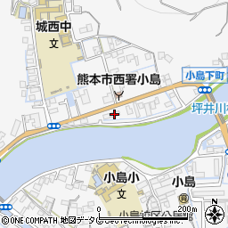 熊本市高齢者支援センターささえりあ　熊本西周辺の地図