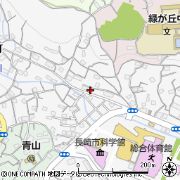 長崎県長崎市油木町13-14周辺の地図