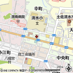 土佐清水郵便局 ＡＴＭ周辺の地図