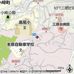 長崎県長崎市高尾町38-6周辺の地図