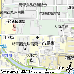 九州中央魚市株式会社　営業二部周辺の地図