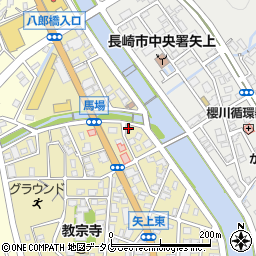 長崎県長崎市矢上町49-8周辺の地図