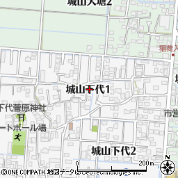 〒860-0066 熊本県熊本市西区城山下代の地図